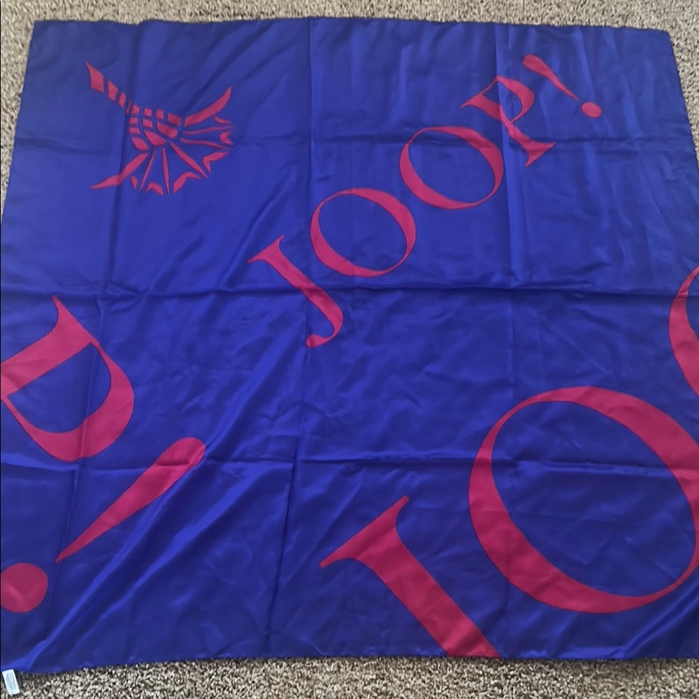 Joop! Blue and Red Scarf